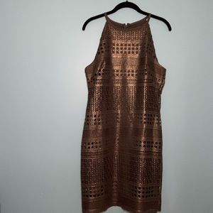 Copper Dress NWT